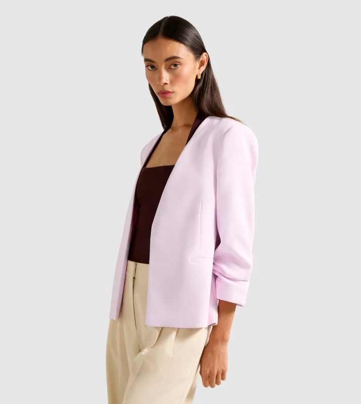 forever new  RUBY Ruched Sleeves Jacket for Women | Best Price UAE